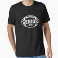 Senior 2026 Football T-Shirt - Minimalist Print for Adults - T-Shirt, Sweatshirt, Hoodie