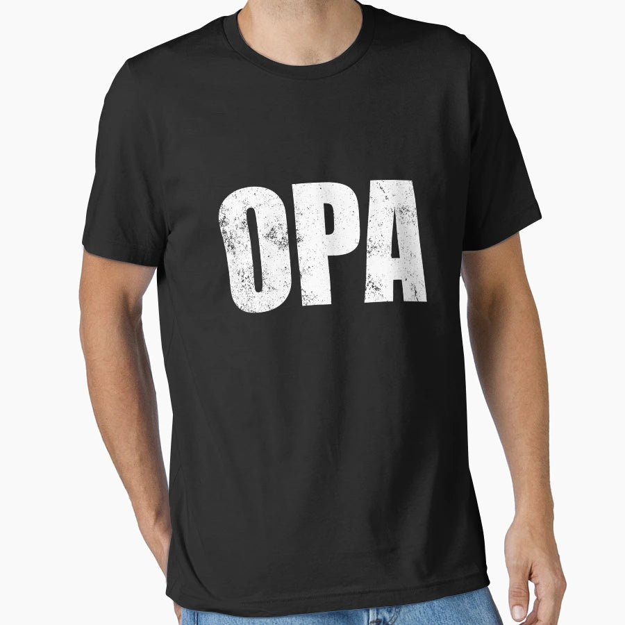 Opa German Grandfather Fathers Day T-Shirt - Fun Novelty Design Men Women - T-Shirt, Sweatshirt, Hoodie