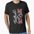Football Mama Go Cheer Football Mom T-Shirt - Unique Graphic Men Women - T-Shirt, Sweatshirt, Hoodie