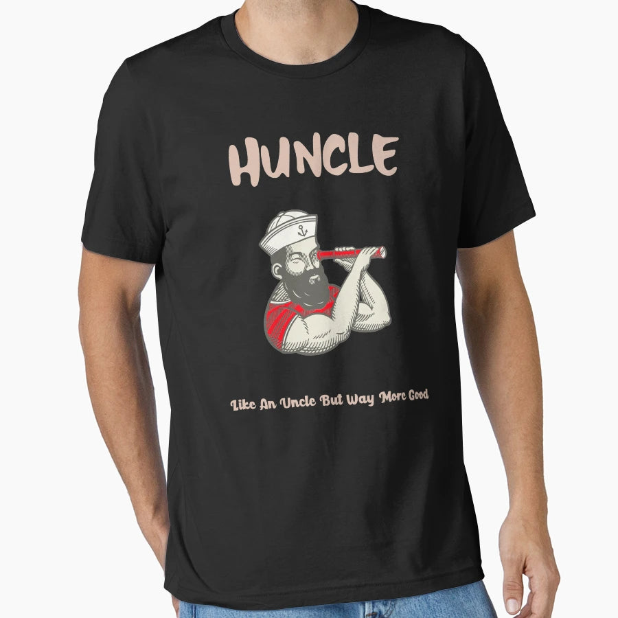 Huncle Red Sailor T-Shirt - Trendy Graphic for Adults - T-Shirt, Sweatshirt, Hoodie