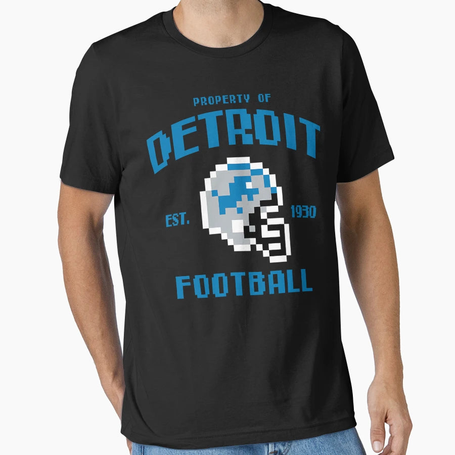 Property Detroit Lions Football T-Shirt - Graphic Print for Adults - T-Shirt, Sweatshirt, Hoodie