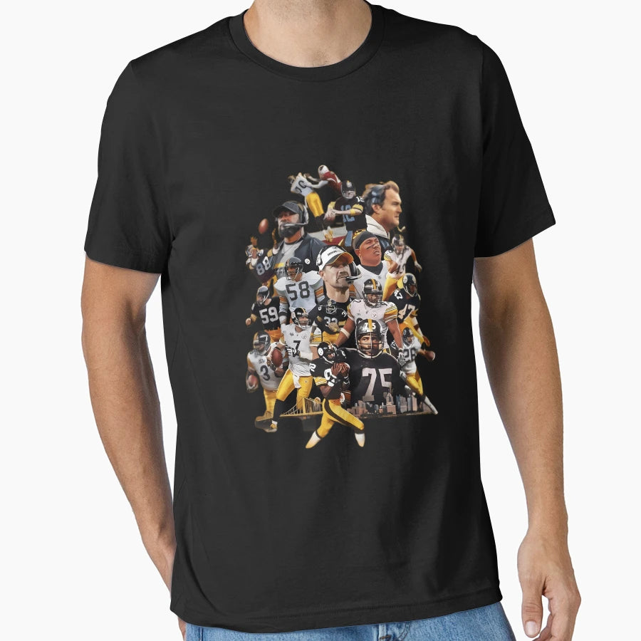 Steelers Football Team T-Shirt - Trendy Graphic Men Women - T-Shirt, Sweatshirt, Hoodie