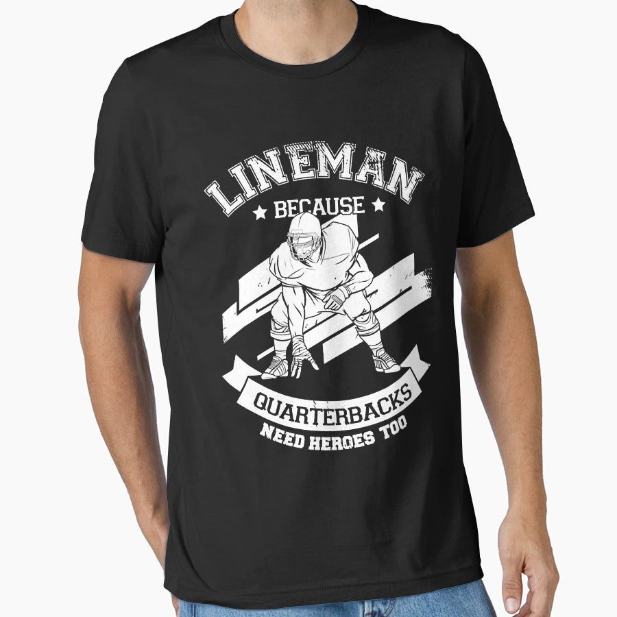 American Football Offensive Lineman T-Shirt - Streetwear Style for Adults - T-Shirt, Sweatshirt, Hoodie