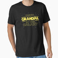 Best Grandpa In The Galaxy by Aiolin - Adult & Kids T-Shirts, Sweatshirts & Hoodies apparel design preview 1