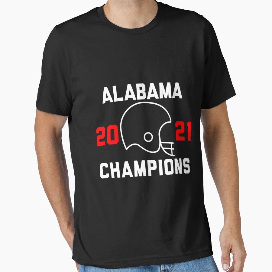 Alabama National Championship T-Shirt - Minimalist Print Men Women - T-Shirt, Sweatshirt, Hoodie