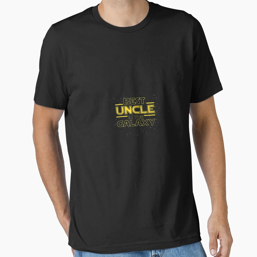 Best Uncle Galaxy Birthday Uncle T-Shirt - Trendy Graphic for Adults - T-Shirt, Sweatshirt, Hoodie