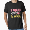 Cheer Nana Cheer Grandma T-Shirt - Casual Everyday Wear Men Women - T-Shirt, Sweatshirt, Hoodie