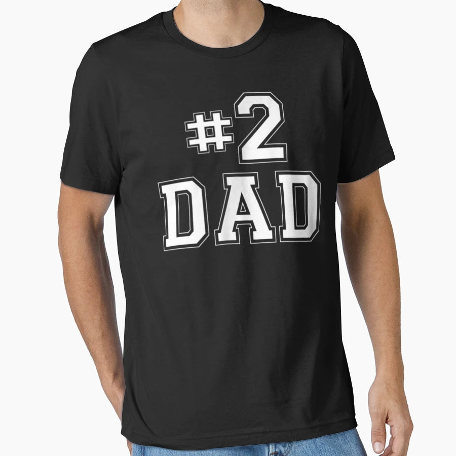 2 Dad T-Shirt - Trendy Graphic for Adults - T-Shirt, Sweatshirt, Hoodie
