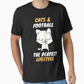Cats Football Lifestyle T-Shirt - Trendy Graphic Unisex - T-Shirt, Sweatshirt, Hoodie