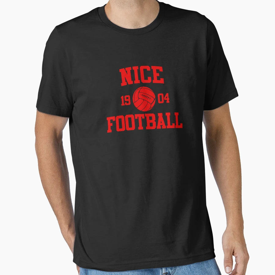 Nice Football Athletic College 2 T-Shirt - Casual Everyday Wear Unisex - T-Shirt, Sweatshirt, Hoodie