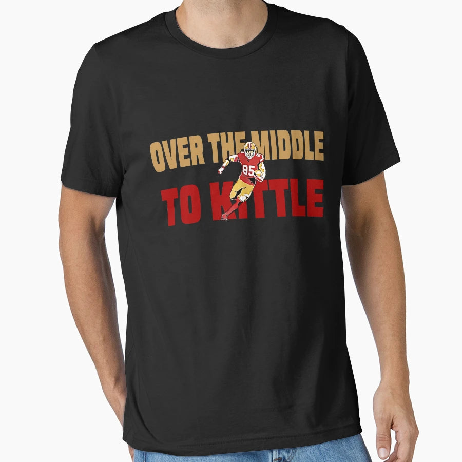 Over Middle To George Nobrand Mens T-Shirt - Trendy Graphic for Adults - T-Shirt, Sweatshirt, Hoodie