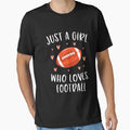 Just Who Loves Football Football T-Shirt - Streetwear Style Men Women - T-Shirt, Sweatshirt, Hoodie