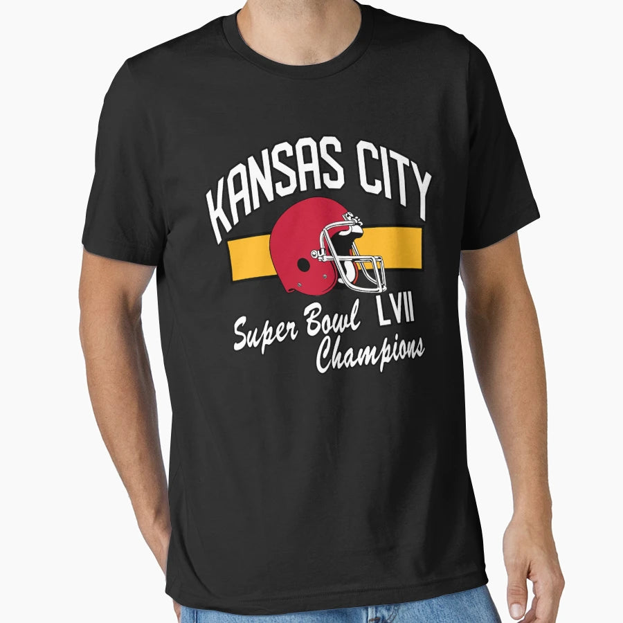 Kansas City Chiefs Super Bowl T-Shirt - Casual Everyday Wear Unisex - T-Shirt, Sweatshirt, Hoodie