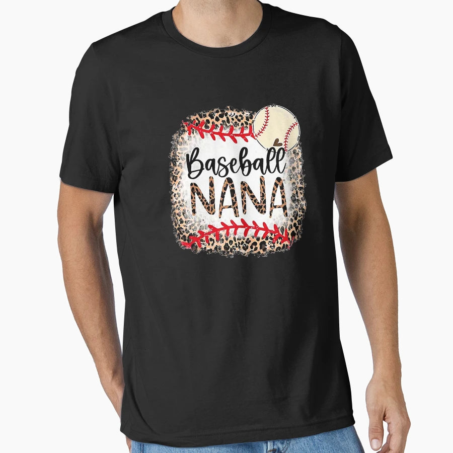 Baseball Nana Grandma Mothers Day Gift T-Shirt - Graphic Print for Adults - T-Shirt, Sweatshirt, Hoodie