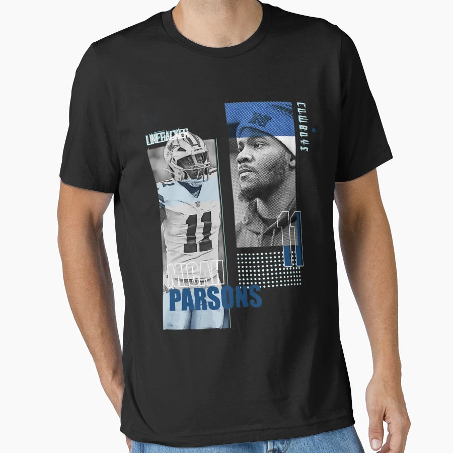 Touchdown Linebacker Player 11 T-Shirt - Unique Graphic for Adults - T-Shirt, Sweatshirt, Hoodie