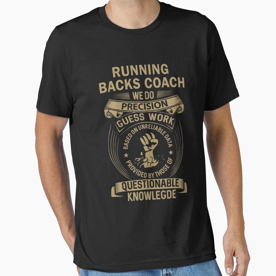 Running Backs Coach T-Shirt - Aesthetic Graphic Men Women - T-Shirt, Sweatshirt, Hoodie
