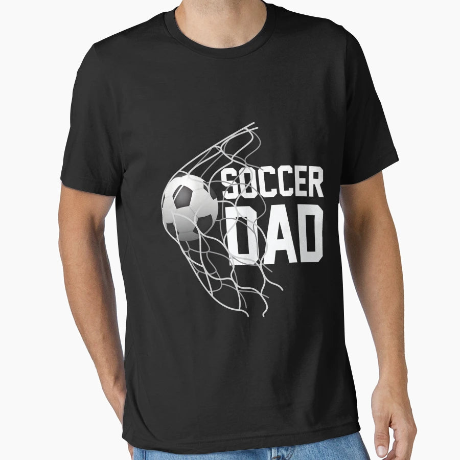 Soccer Dad Football Futbol T-Shirt - Casual Everyday Wear for Adults - T-Shirt, Sweatshirt, Hoodie