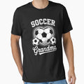 Soccer Grandma Heart And Soccer Ball T-Shirt - Graphic Print Men Women - T-Shirt, Sweatshirt, Hoodie