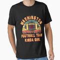 Washington Football Kinda Jersey T-Shirt - Custom Art Print Men Women - T-Shirt, Sweatshirt, Hoodie