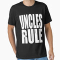 Uncles Rule Uncle Funny T Shirts Funny T-Shirt - Trendy Graphic Unisex - T-Shirt, Sweatshirt, Hoodie
