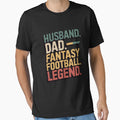 Husband Dad Fantasy Football Legend T-Shirt - Unique Graphic for Adults - T-Shirt, Sweatshirt, Hoodie