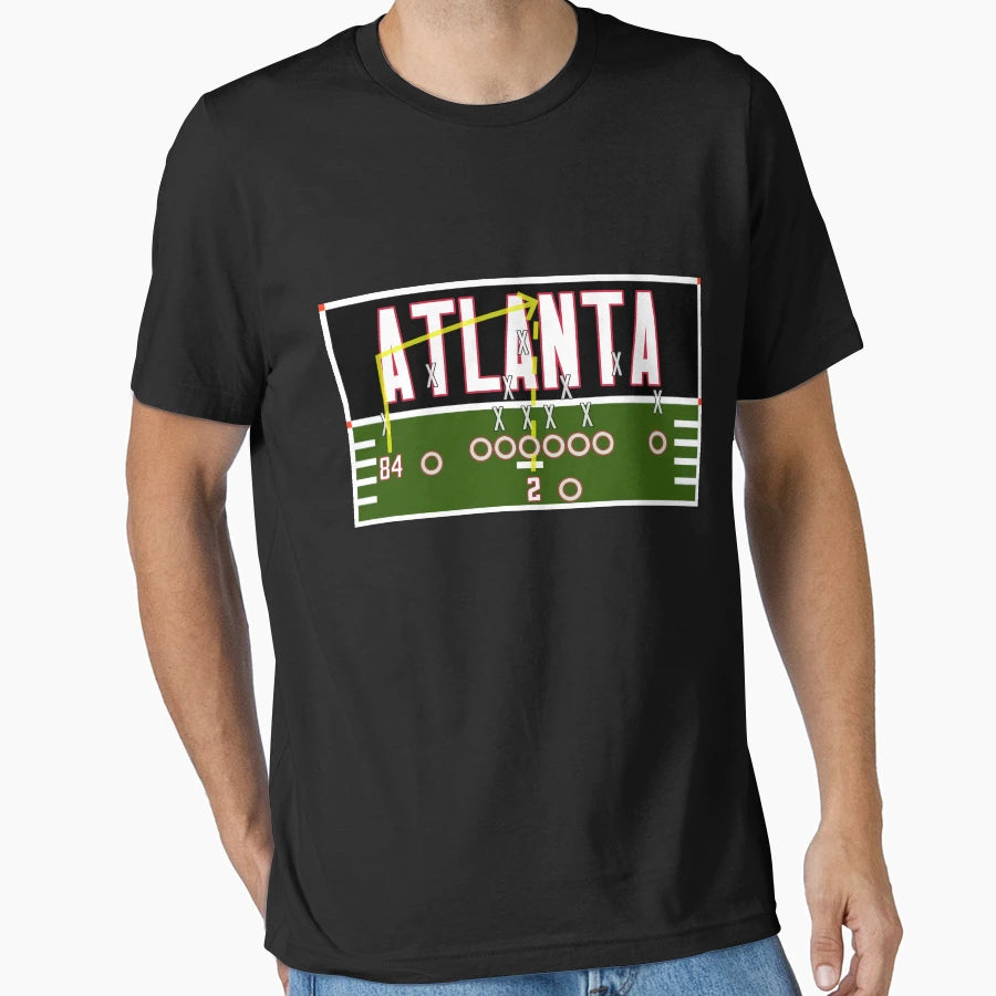 Atlanta Touchdown T-Shirt - Trendy Graphic for Adults - T-Shirt, Sweatshirt, Hoodie