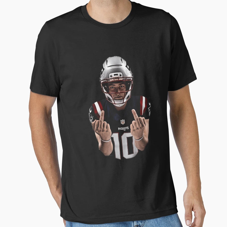 Drake Maye Nfl Player T-Shirt - Aesthetic Graphic Men Women - T-Shirt, Sweatshirt, Hoodie