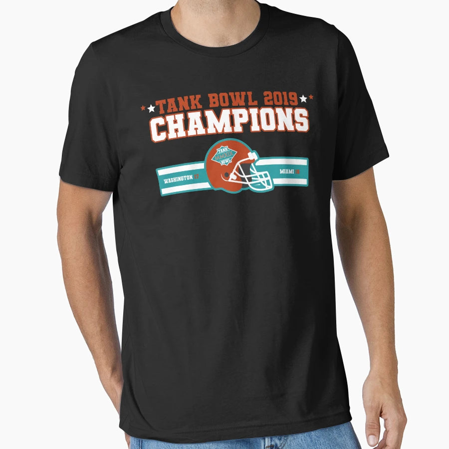 Tank Bowl 2019 Champions Funny Gift T-Shirt - Streetwear Style Men Women - T-Shirt, Sweatshirt, Hoodie