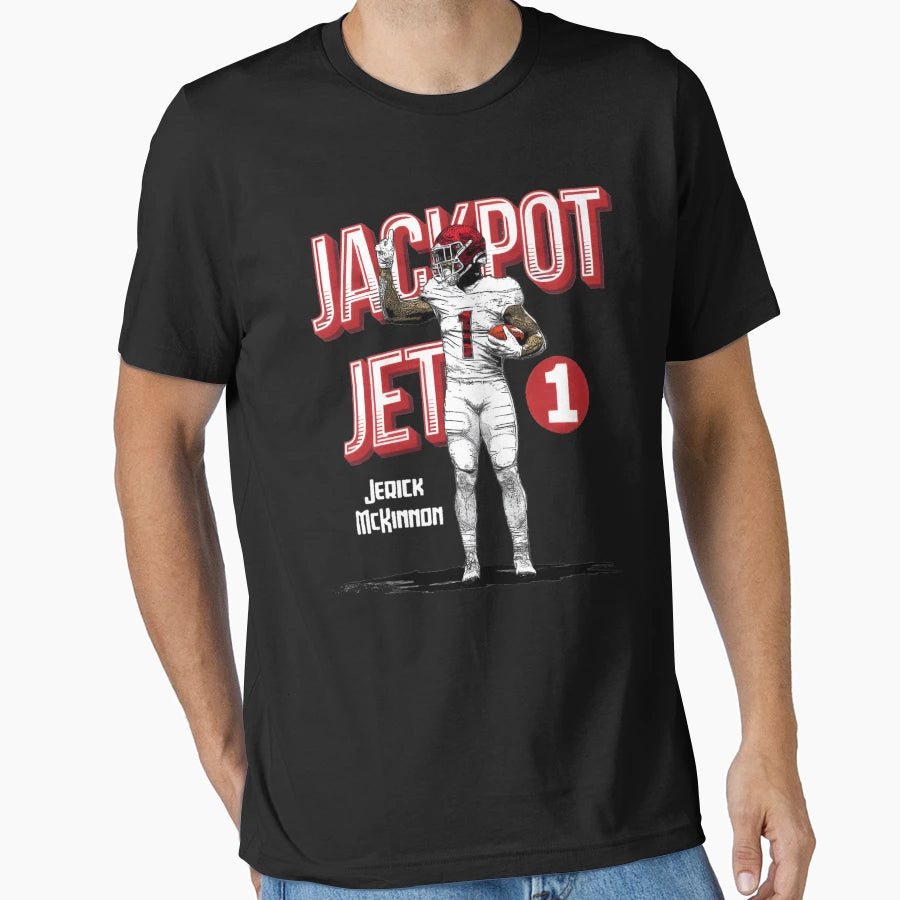 Jerick Mckinnon T-Shirt - Fun Novelty Design for Adults - T-Shirt, Sweatshirt, Hoodie