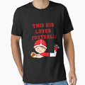 Football Player This Loves Football T-Shirt - Fun Novelty Design for Adults - T-Shirt, Sweatshirt, Hoodie