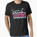 Soccer Grandma Leopard Checkered T-Shirt - Novelty Apparel Unisex - T-Shirt, Sweatshirt, Hoodie