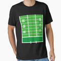 American Football Field T-Shirt - Fun Novelty Design Unisex - T-Shirt, Sweatshirt, Hoodie