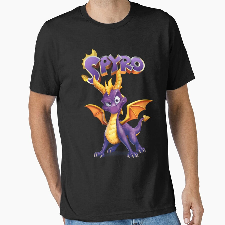 Dragon Animal Purples Game Spyros by isminitelidec - Adult & Kids T-Shirts, Sweatshirts & Hoodies apparel design preview 1