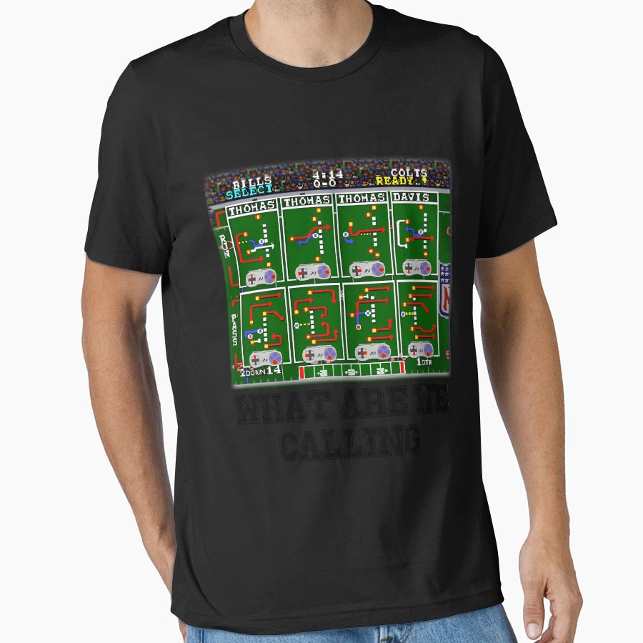 Tecmo Super Bowl Playcalling T-Shirt - Graphic Print Men Women - T-Shirt, Sweatshirt, Hoodie
