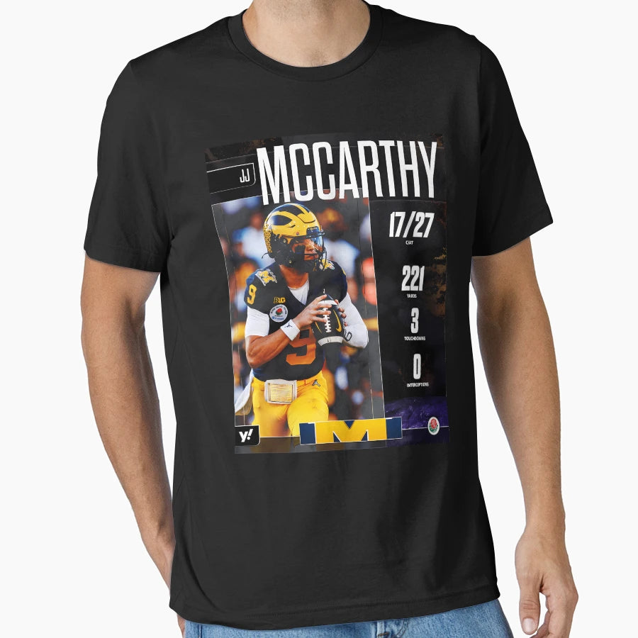 Should Giants Draft Jj Mccarthy T-Shirt - Casual Everyday Wear Men Women - T-Shirt, Sweatshirt, Hoodie