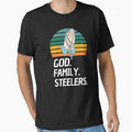 God Family Steelers Veterans Day Parade T-Shirt - Trendy Graphic Men Women - T-Shirt, Sweatshirt, Hoodie