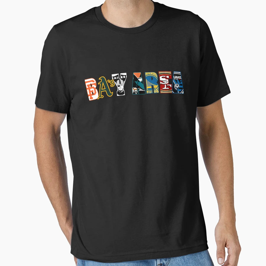 Bay Area Logo T-Shirt - Custom Art Print for Adults - T-Shirt, Sweatshirt, Hoodie