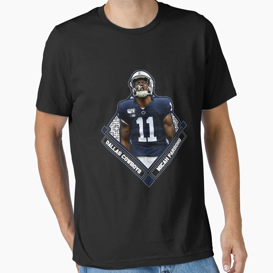 Linebacker American Football Player T-Shirt - Minimalist Print for Adults - T-Shirt, Sweatshirt, Hoodie