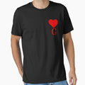 Alphabet Abcd To Z Read Heart T-Shirt - Minimalist Print Men Women - T-Shirt, Sweatshirt, Hoodie