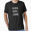 Mens Father Kappa Legend Fraternity Mens T-Shirt - Graphic Print Unisex - T-Shirt, Sweatshirt, Hoodie