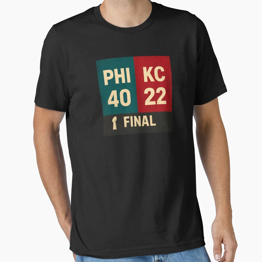 Game Score Sports Match Final T-Shirt - Fun Novelty Design Men Women - T-Shirt, Sweatshirt, Hoodie