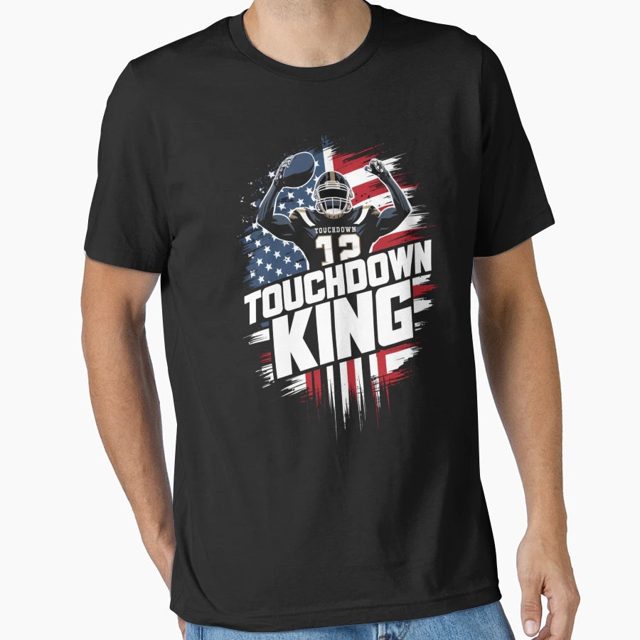 Touchdown King T-Shirt - Minimalist Print Unisex - T-Shirt, Sweatshirt, Hoodie