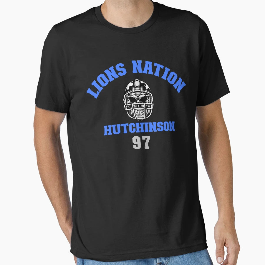 Lions Nation Hutchinson 97 Lions Nation T-Shirt - Novelty Apparel Unisex - T-Shirt, Sweatshirt, Hoodie