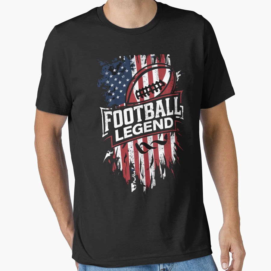 Football Legend T-Shirt - Graphic Print Men Women - T-Shirt, Sweatshirt, Hoodie