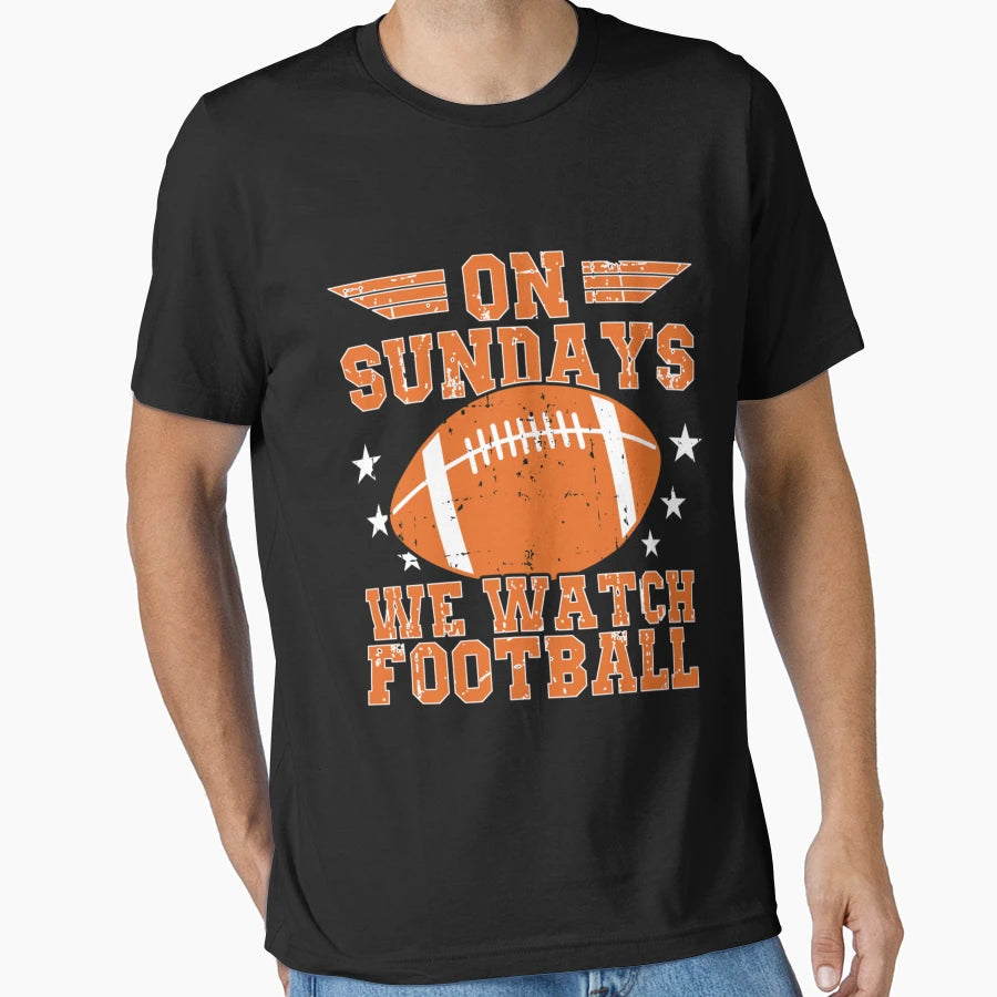 American Football Fan College Football T-Shirt - Trendy Graphic for Adults - T-Shirt, Sweatshirt, Hoodie