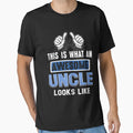 This Is What Awesome Uncle Looks Like T-Shirt - Graphic Print Men Women - T-Shirt, Sweatshirt, Hoodie
