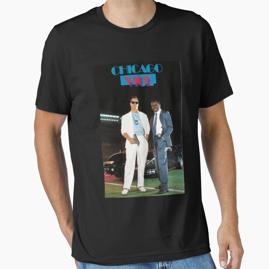 Chicago Vice T-Shirt - Custom Art Print Unisex - T-Shirt, Sweatshirt, Hoodie