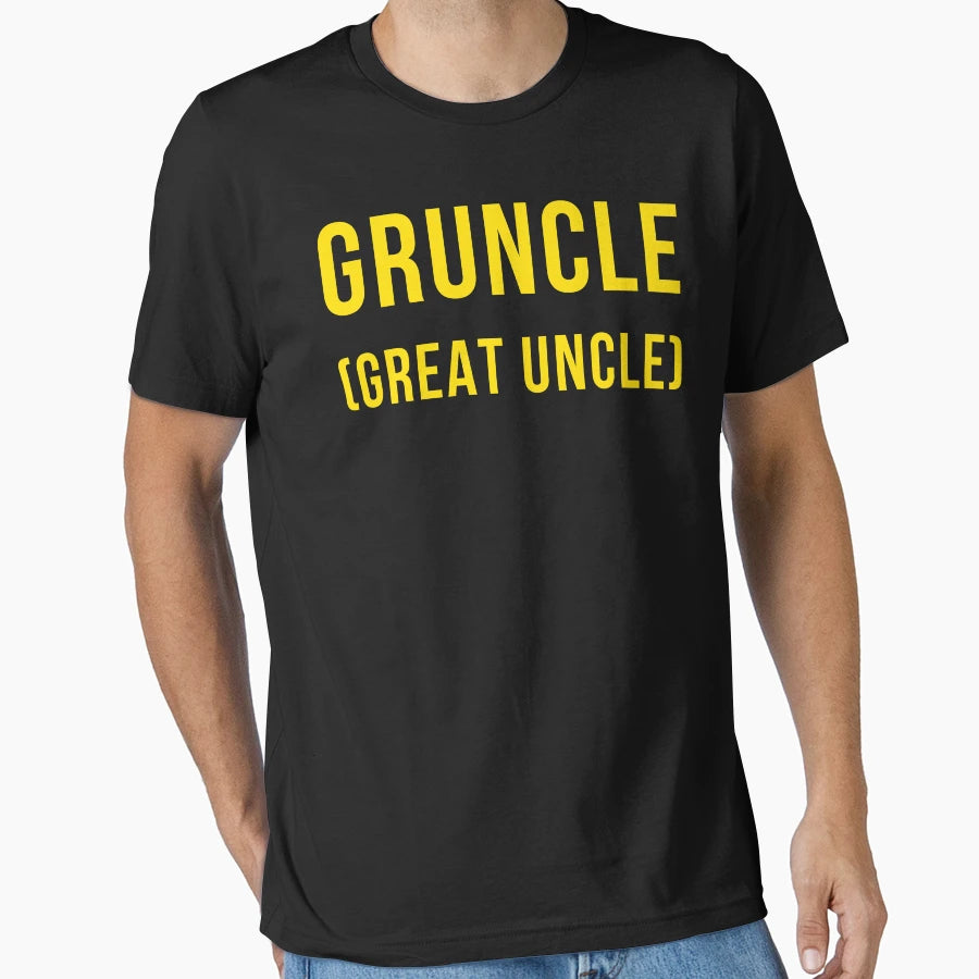 Gruncle Great Uncle T-Shirt - Graphic Print for Adults - T-Shirt, Sweatshirt, Hoodie