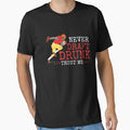 Never Draft Drunk Fantasy Football Draft T-Shirt - Unique Graphic Unisex - T-Shirt, Sweatshirt, Hoodie