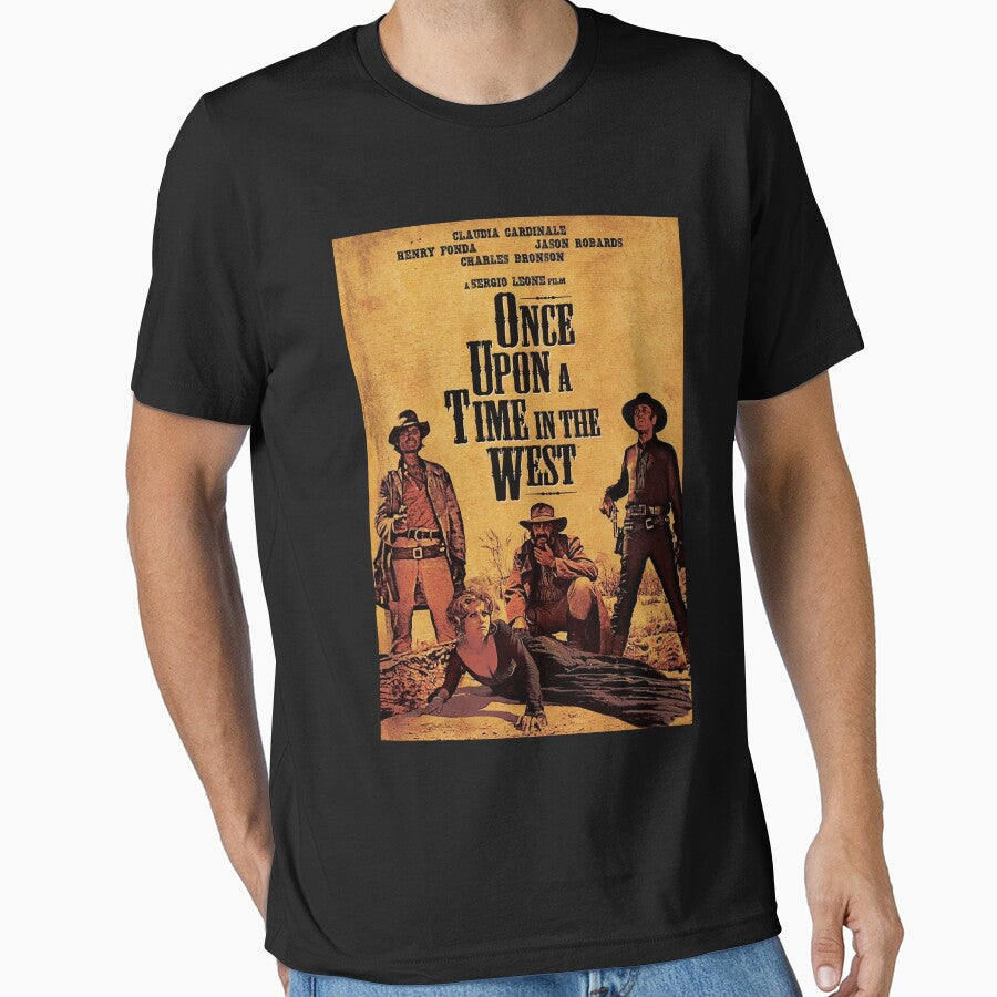 Once Upon a Time in The West Al-ternative Movie by - Adult & Kids T-Shirts, Sweatshirts & Hoodies apparel design preview 1
